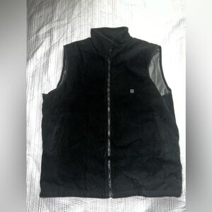 Men’s heated black vest